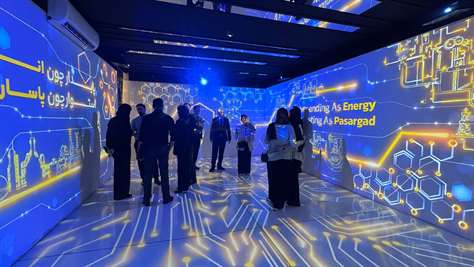 Immersive Rooms of Energy Pasargad