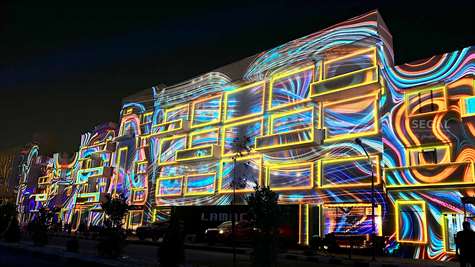 Projection Mapping for FLO Launch Event – Arian Motor Group