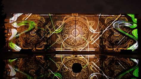 Golestan Palace Projection Mapping