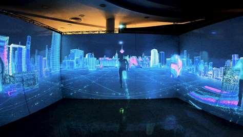 Metaverse Immersive Projection Room