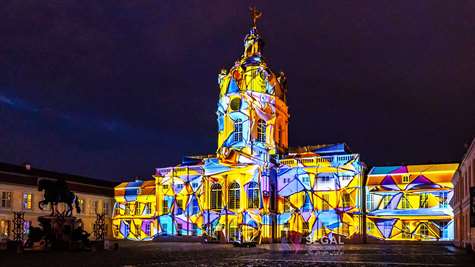 Segal Media in Berlin Lights Festival - Charlottenburg Palace