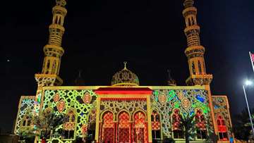 مسجد الشيخ راشد بن أحمد القاسمي - دبا الحصن - dibba al hisn mosque