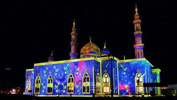 MASJID SHEIKH RASHID BIN AHMED AL QASIMI - دبا الحصن- مسجد دبا الحصن