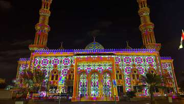 سگال مدیا در فستیوال نور شارجه - امارات - دبی