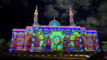 dibba al hisn mosque -شارجه 