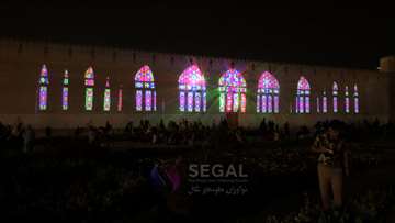 نورپردازی ارگ شیراز